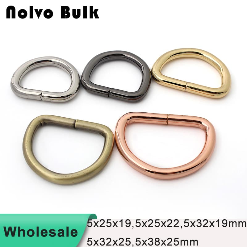 Wire 5.0 Non Welded D Rings - Wholesale & Custom Options | Fast Shipping -5*25