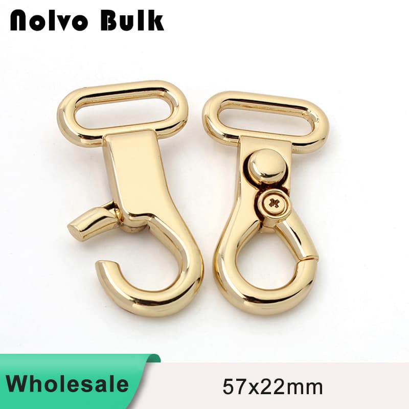 2.2cm Polished Heavy Snap Hooks - Wholesale & Custom Options | Fast Shipping 512e