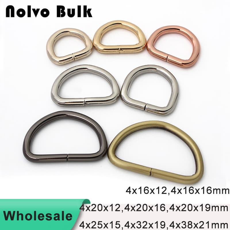 Wire 4.0 Non Welded D Rings - Wholesale & Custom Options | Fast Shipping -4*1