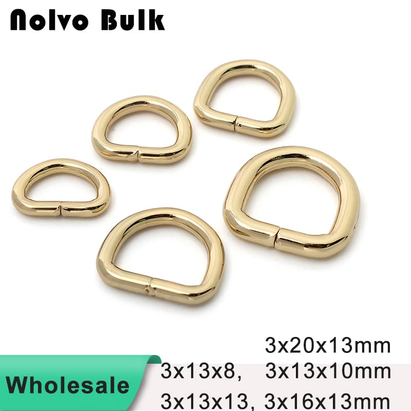 Wire 3.0 Non Welded D Rings - Wholesale & Custom Options | Fast Shipping -3*1