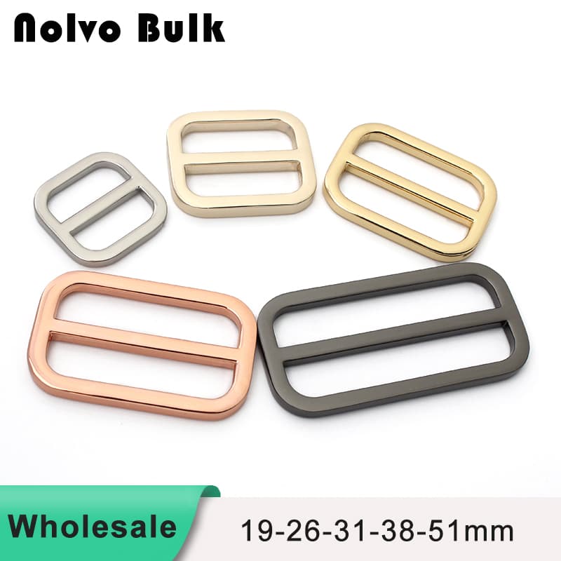 Various Size Cast Flat Adjuster Slider Buckles - Wholesale & Custom Options | Fast Shipping rz050