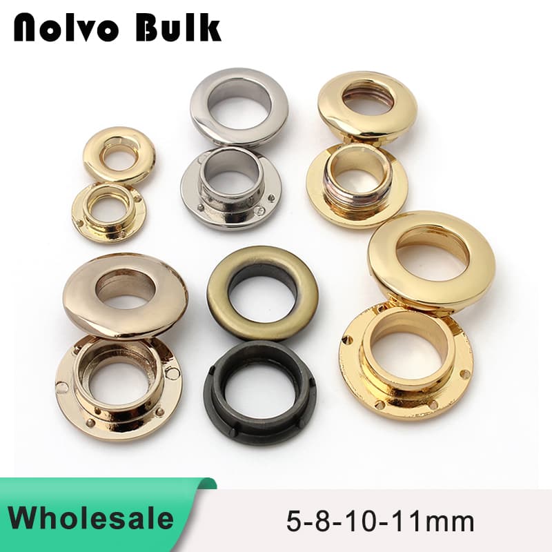 Metal Eyelet Circle Fasteners Grommets With Washer - Wholesale & Custom Options | Fast Shipping jy05