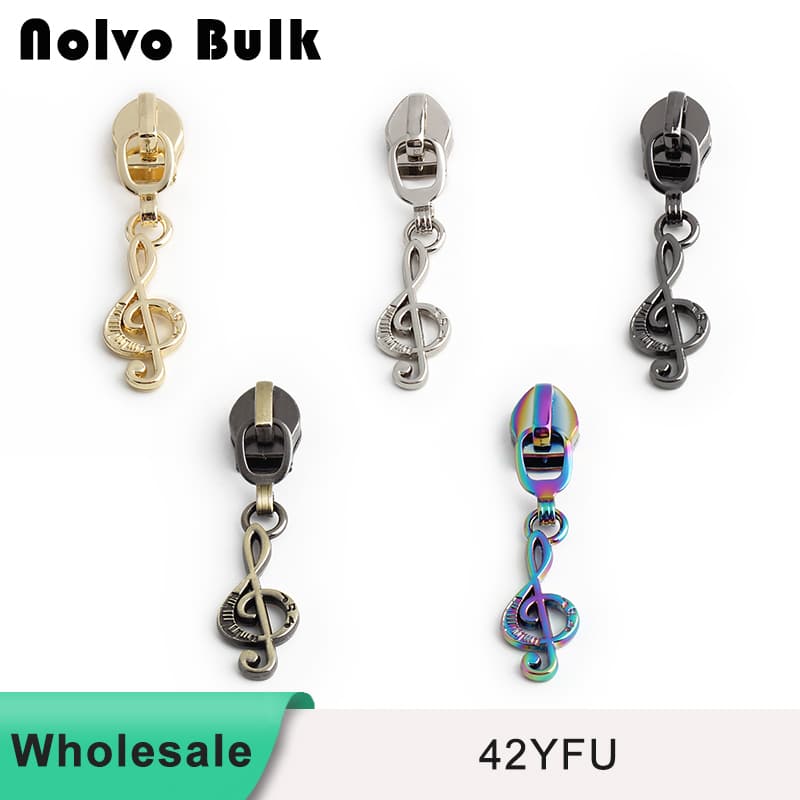 Note #5 nylon Zipper Pull - Wholesale & Custom Options | Fast Shipping 42yfu