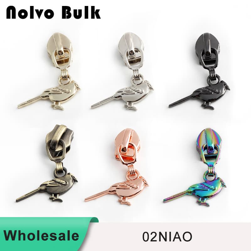 Bird #5 nylon Zipper Pull - Wholesale & Custom Options | Fast Shipping 02niao